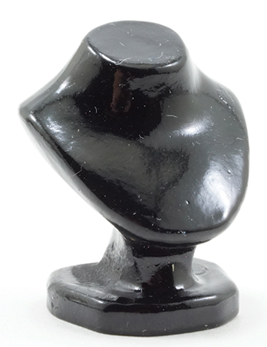 Dollhouse Miniature Black Bust